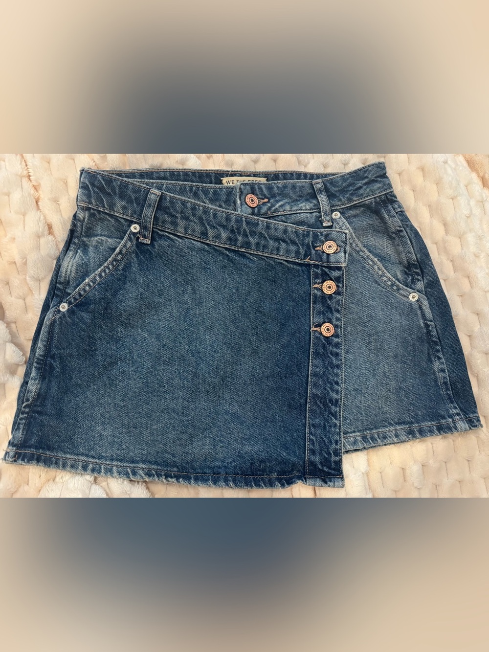 Free People Wynne Denim Skirt, size 25